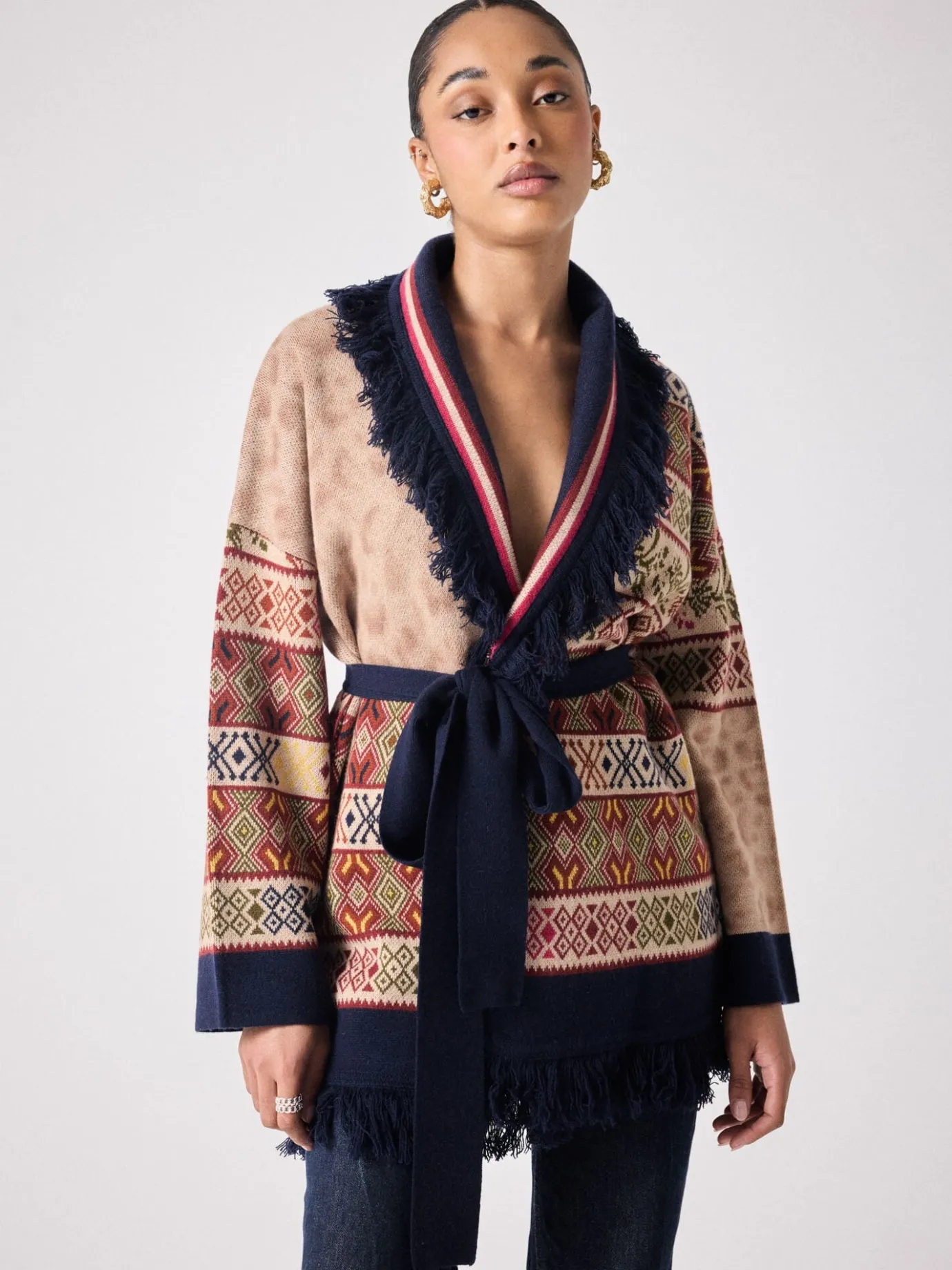Best Sale Cardigan laine cachemire Enael Gilets & Cardigans