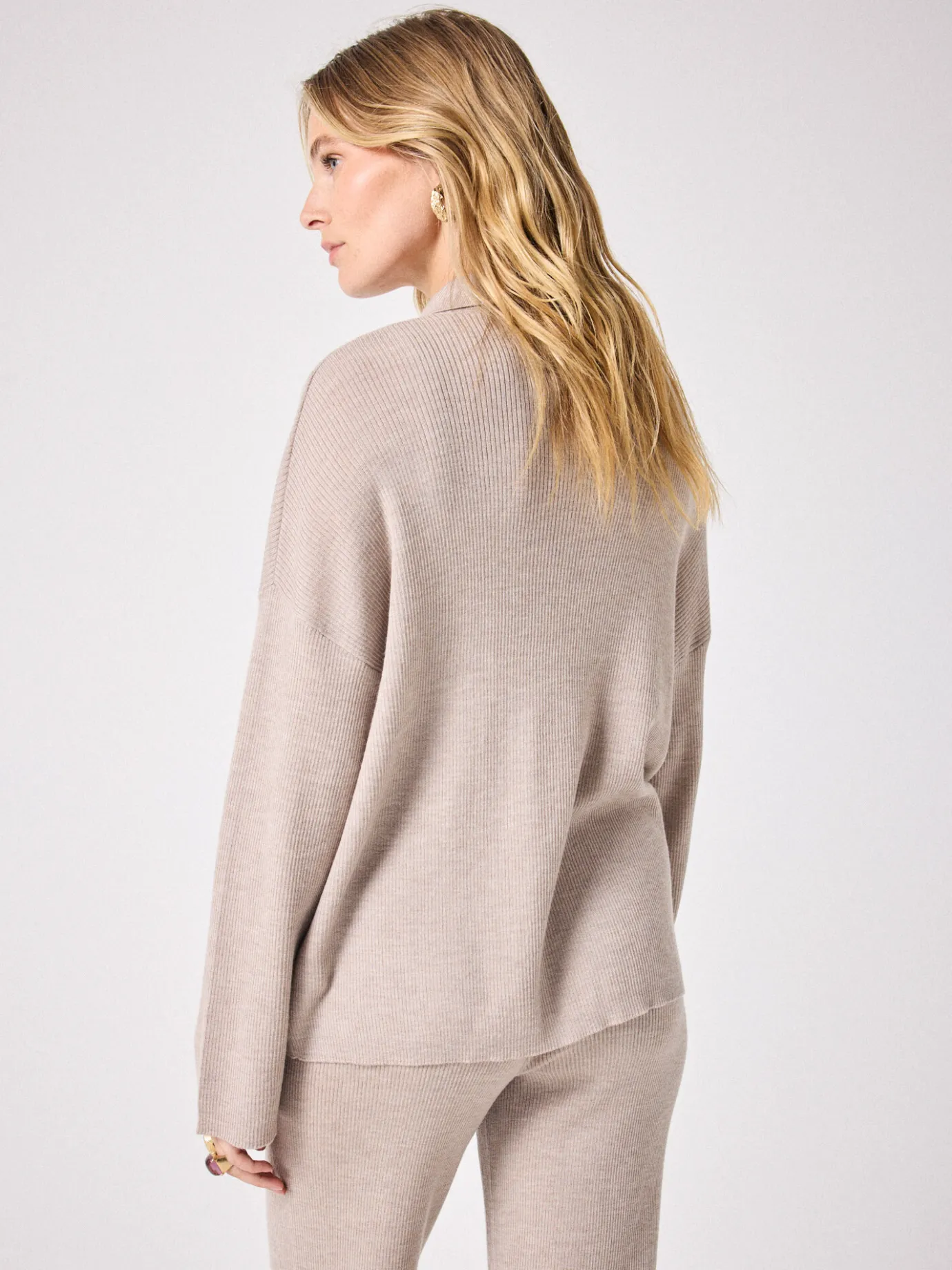 chemise_laine_begonia_3.webp Sale Chemise laine Begonia Chemises, Tops & T-Shirts | La Laine