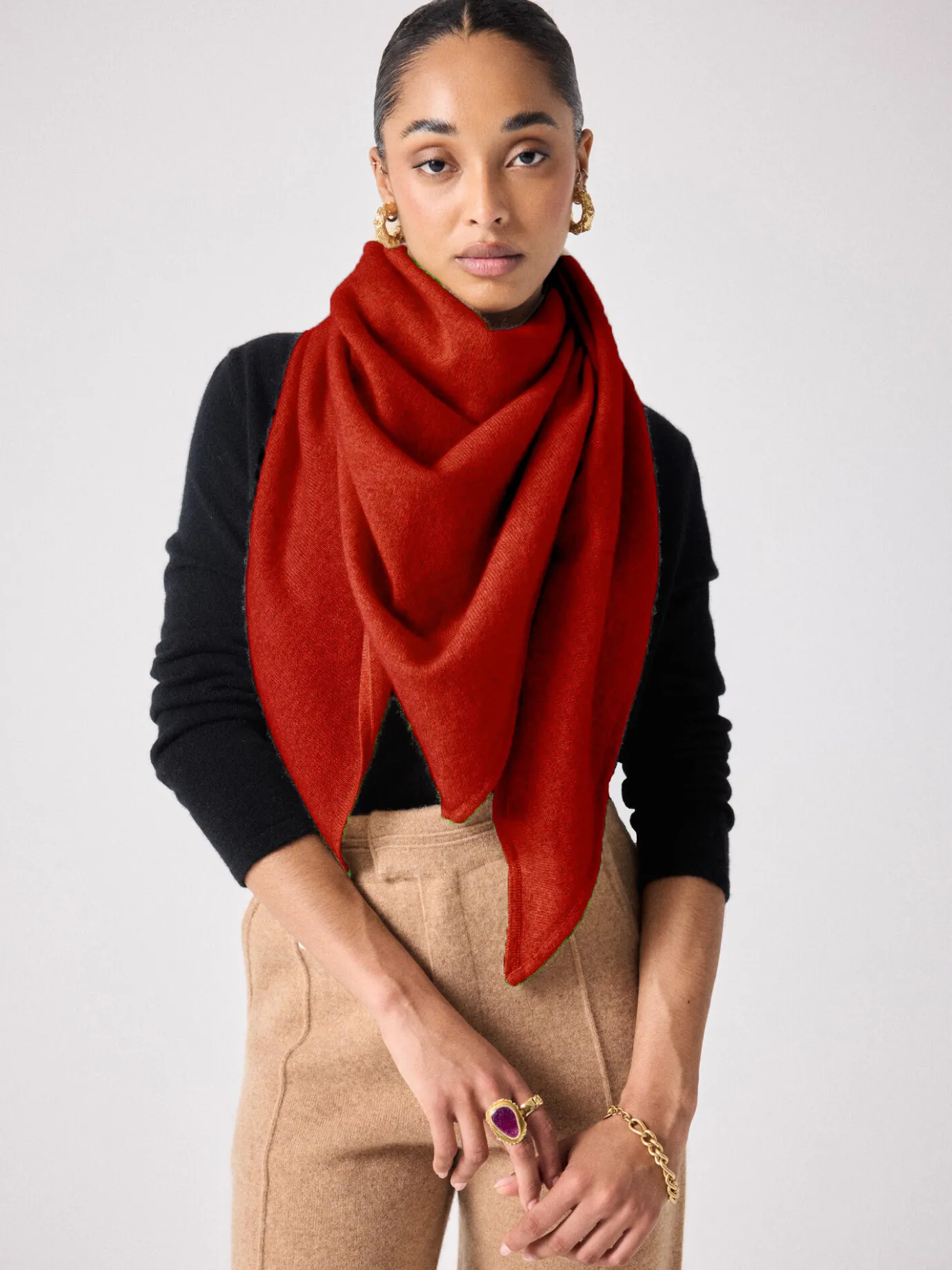 Shop Echarpe cachemire Eléonore Accessoires | Le Cachemire·Accessoires
