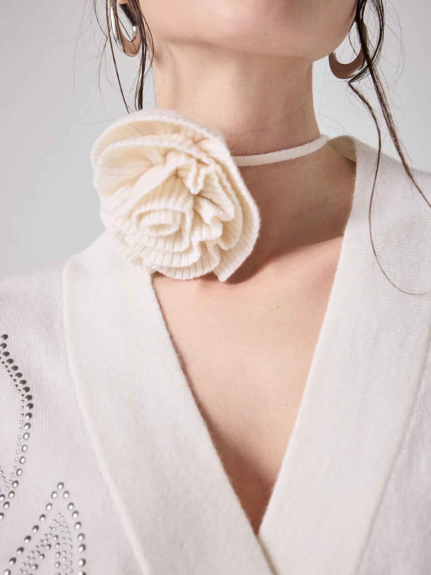 Fashion Fleur cachemire Paloma Accessoires | Le Cachemire·Accessoires