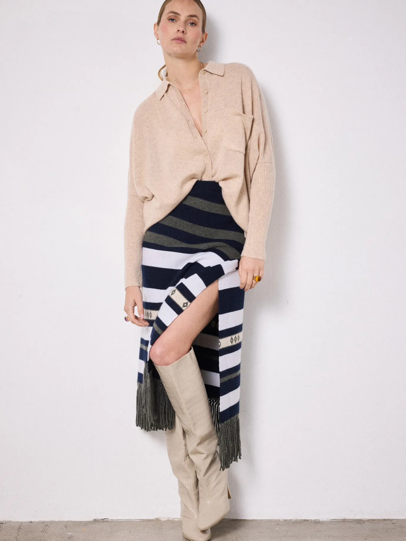 Best Sale Jupe cachemire Lya Robes & Jupes | Le Cachemire·Robes & Jupes