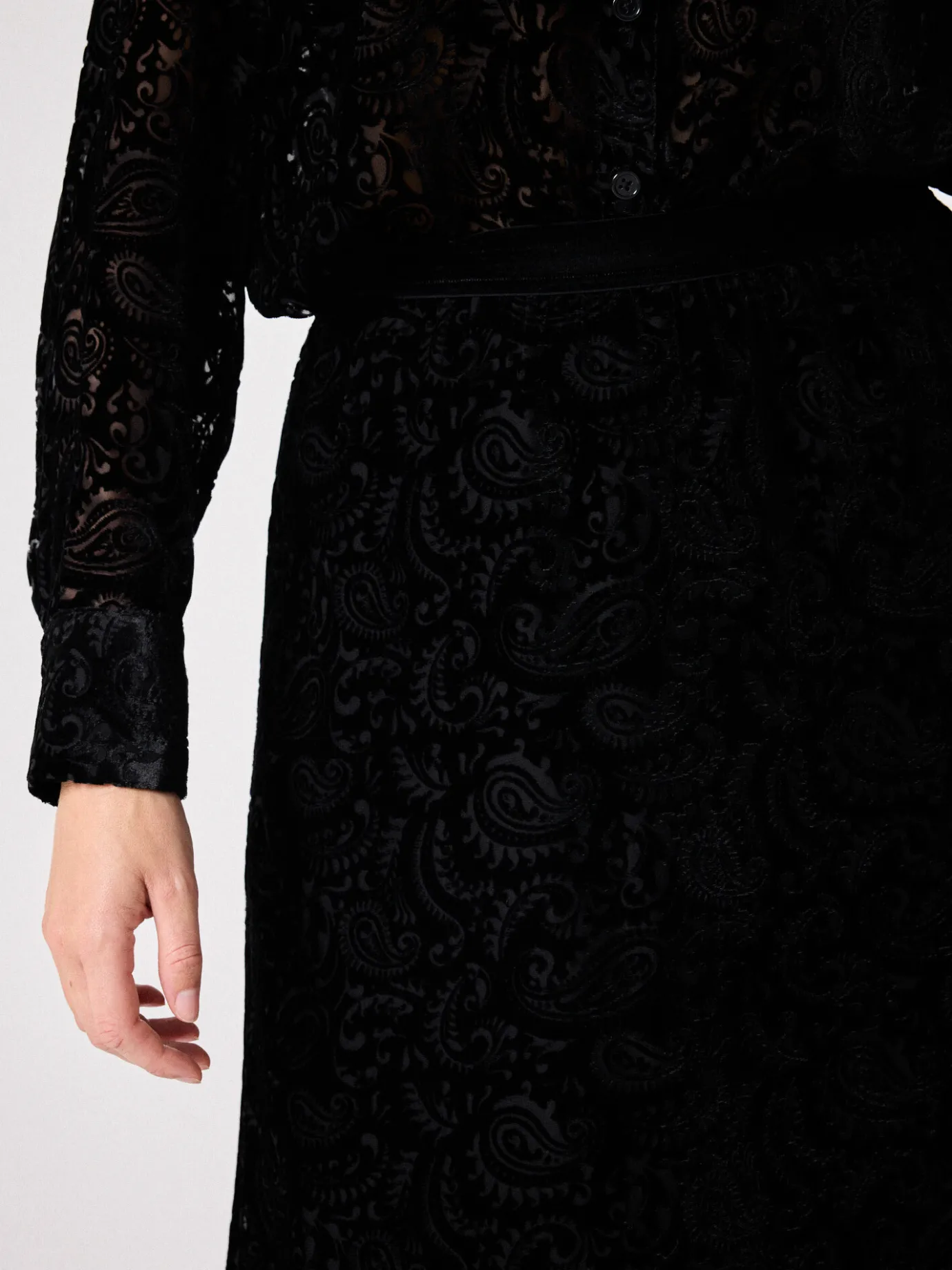 jupe_velours_shaki_2.webp Cheap Jupe velours Shaki Robes & Jupes