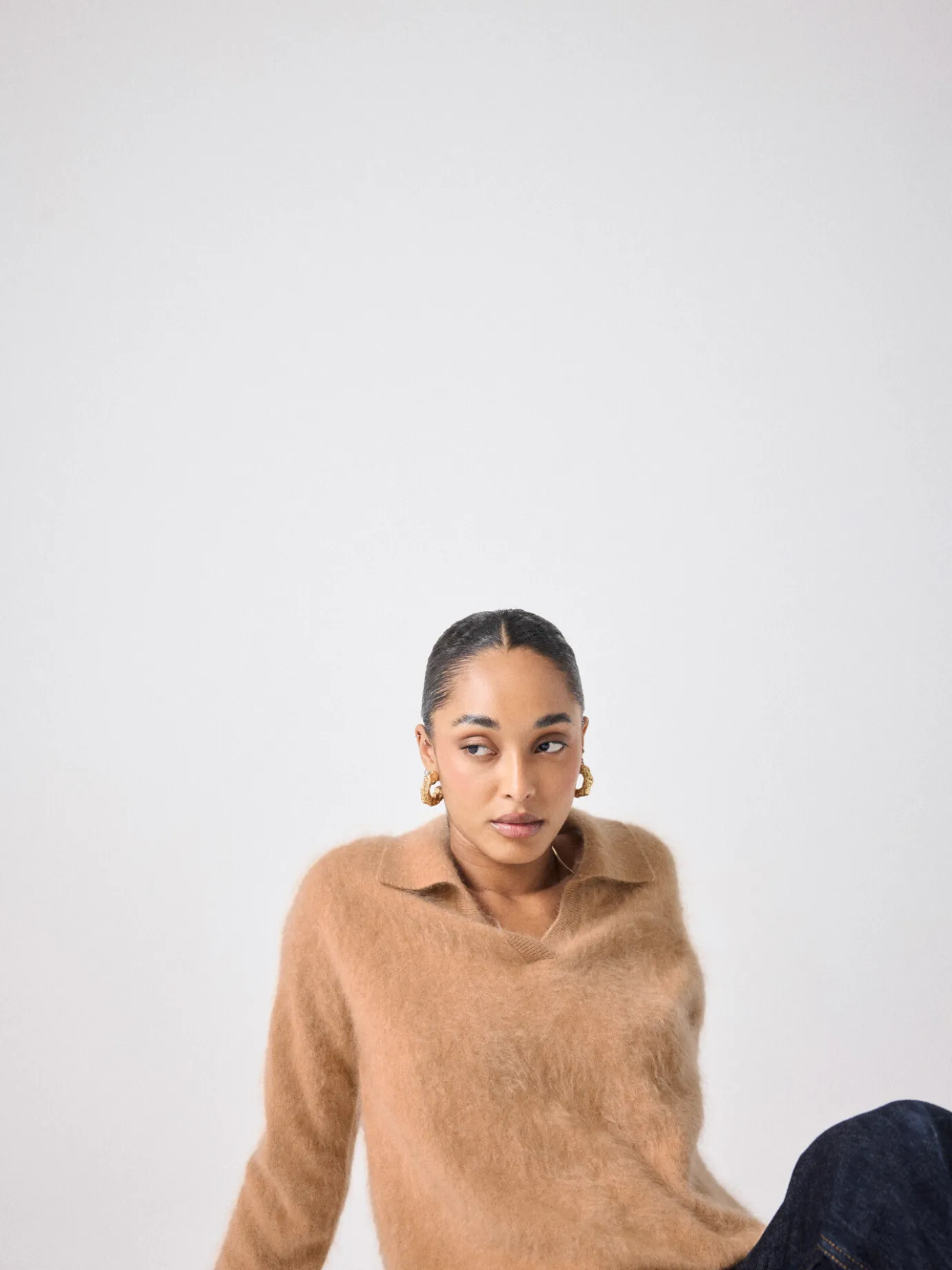 pull_cachemire_bross_roxane_6.webp Clearance Pull cachemire brossé Roxane Pulls & Ponchos | Le Cachemire