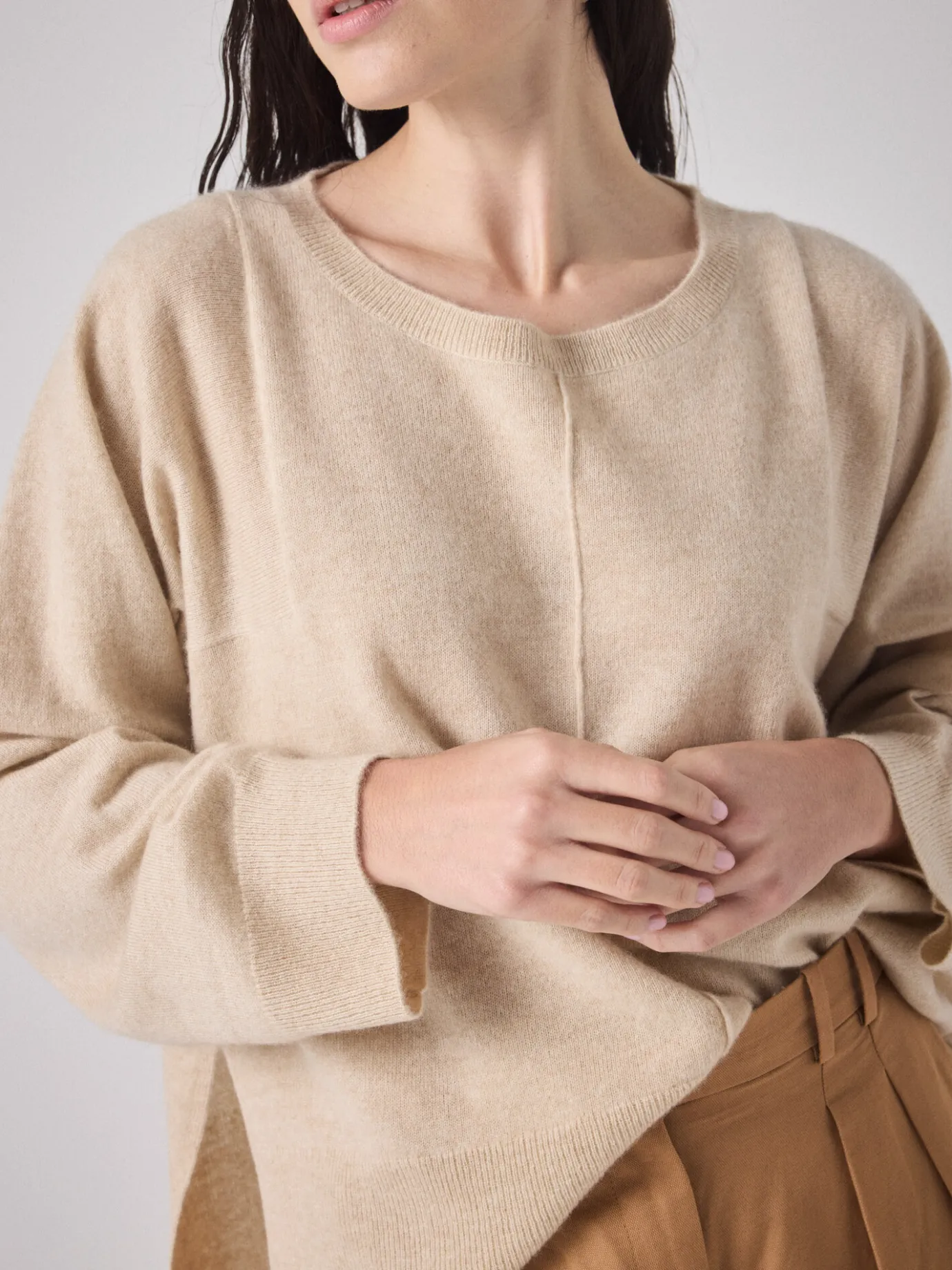 Shop Pull cachemire Jeanne Pulls & Ponchos | Le Cachemire·Pulls & Ponchos