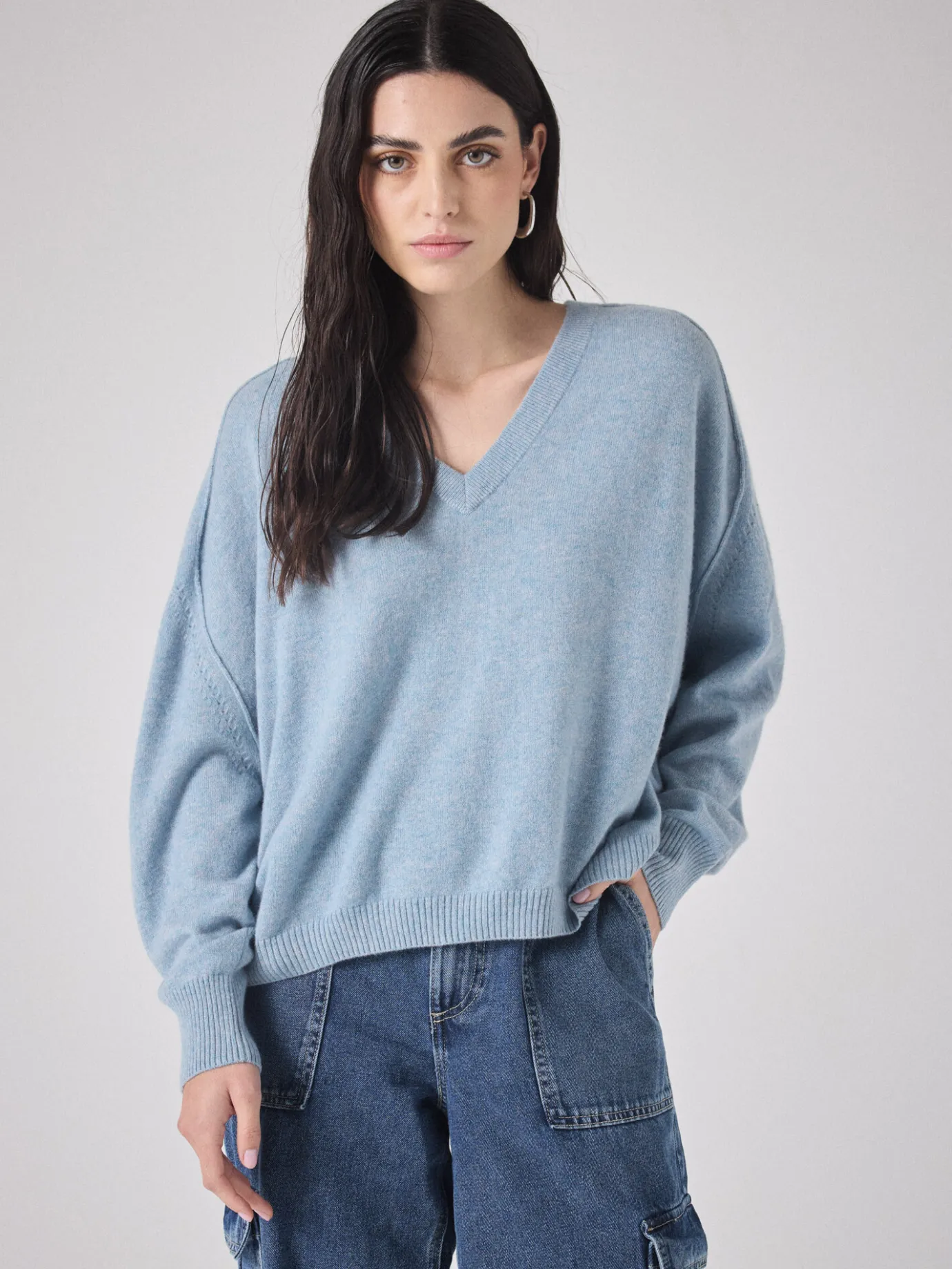 Shop Pull cachemire Lucien Pulls & Ponchos | Le Cachemire·Pulls & Ponchos