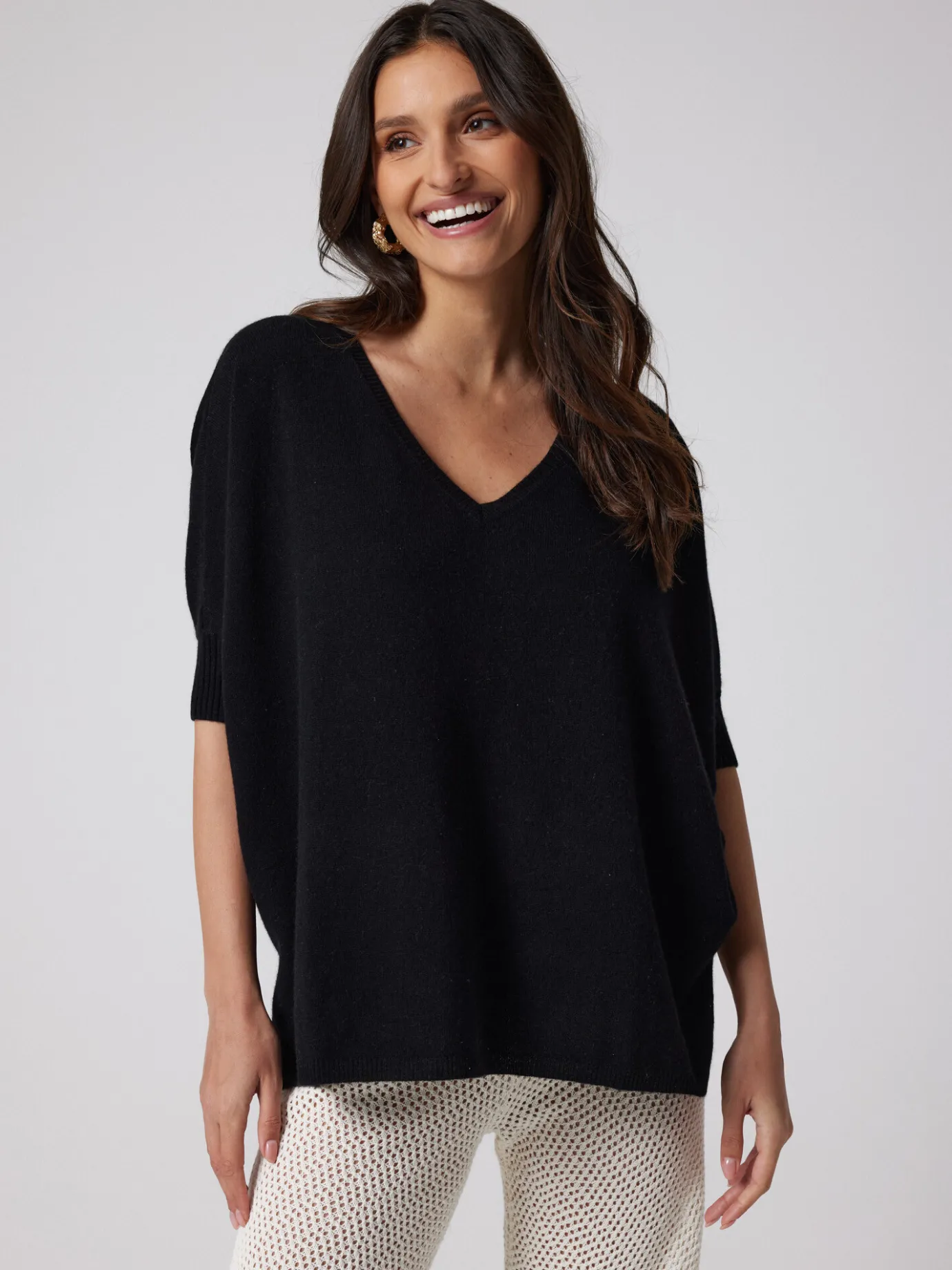 Discount Pull poncho cachemire Aimee Pulls & Ponchos | Le Cachemire·Pulls & Ponchos