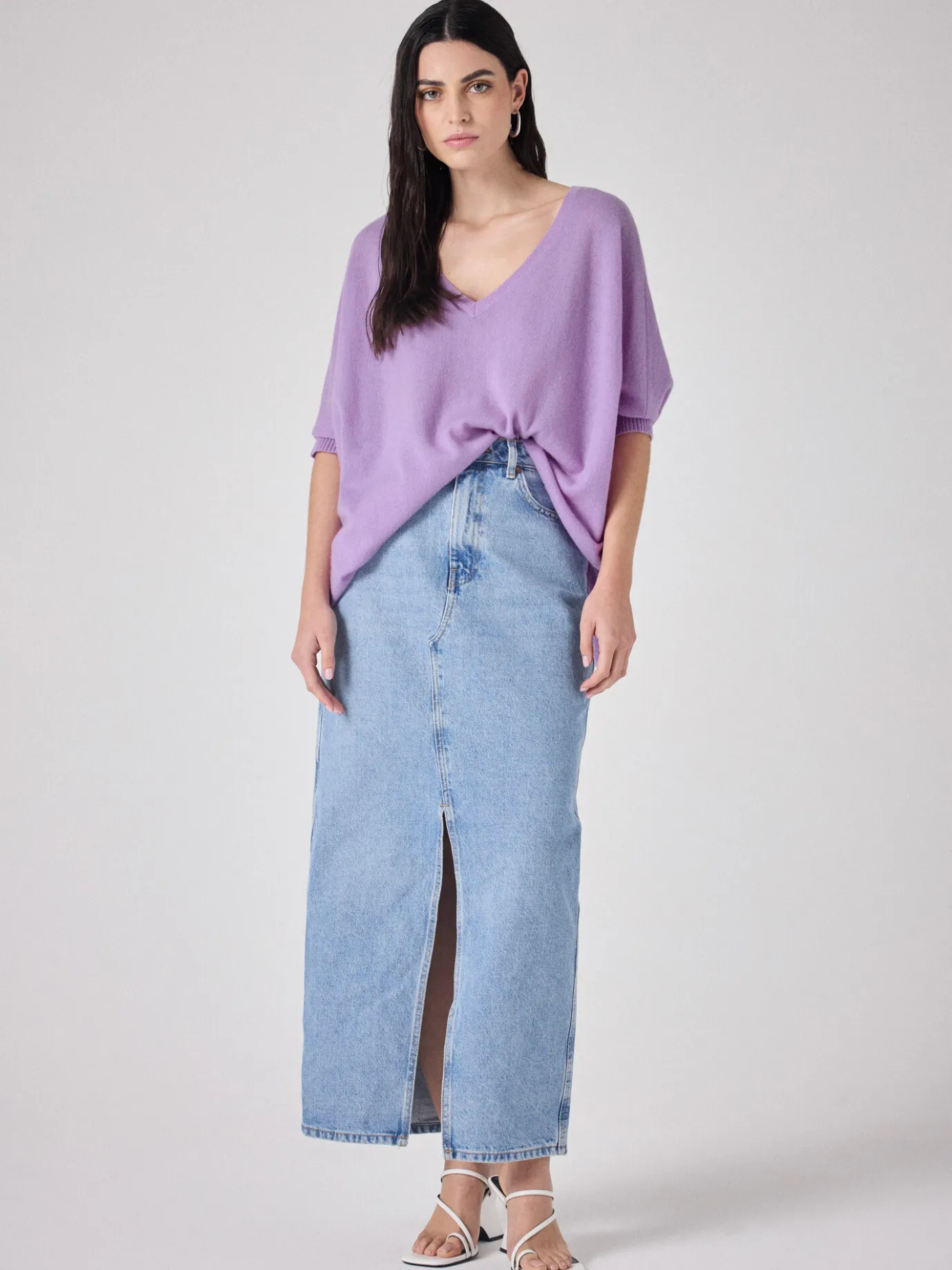 pull_poncho_cachemire_aimee_5.webp Best Sale Pull poncho cachemire Aimee Pulls & Ponchos | Le Cachemire·Pulls & Ponchos