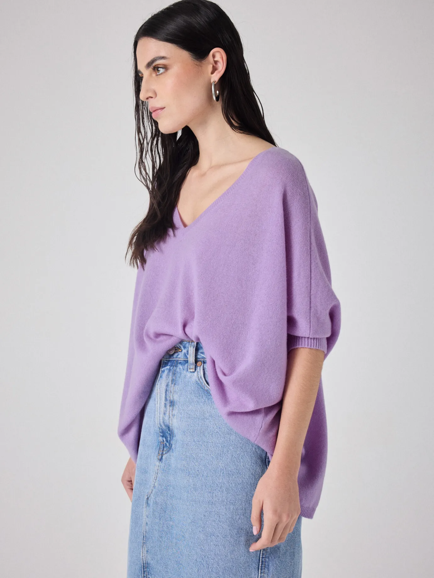 pull_poncho_cachemire_aimee_6.webp Best Sale Pull poncho cachemire Aimee Pulls & Ponchos | Le Cachemire·Pulls & Ponchos