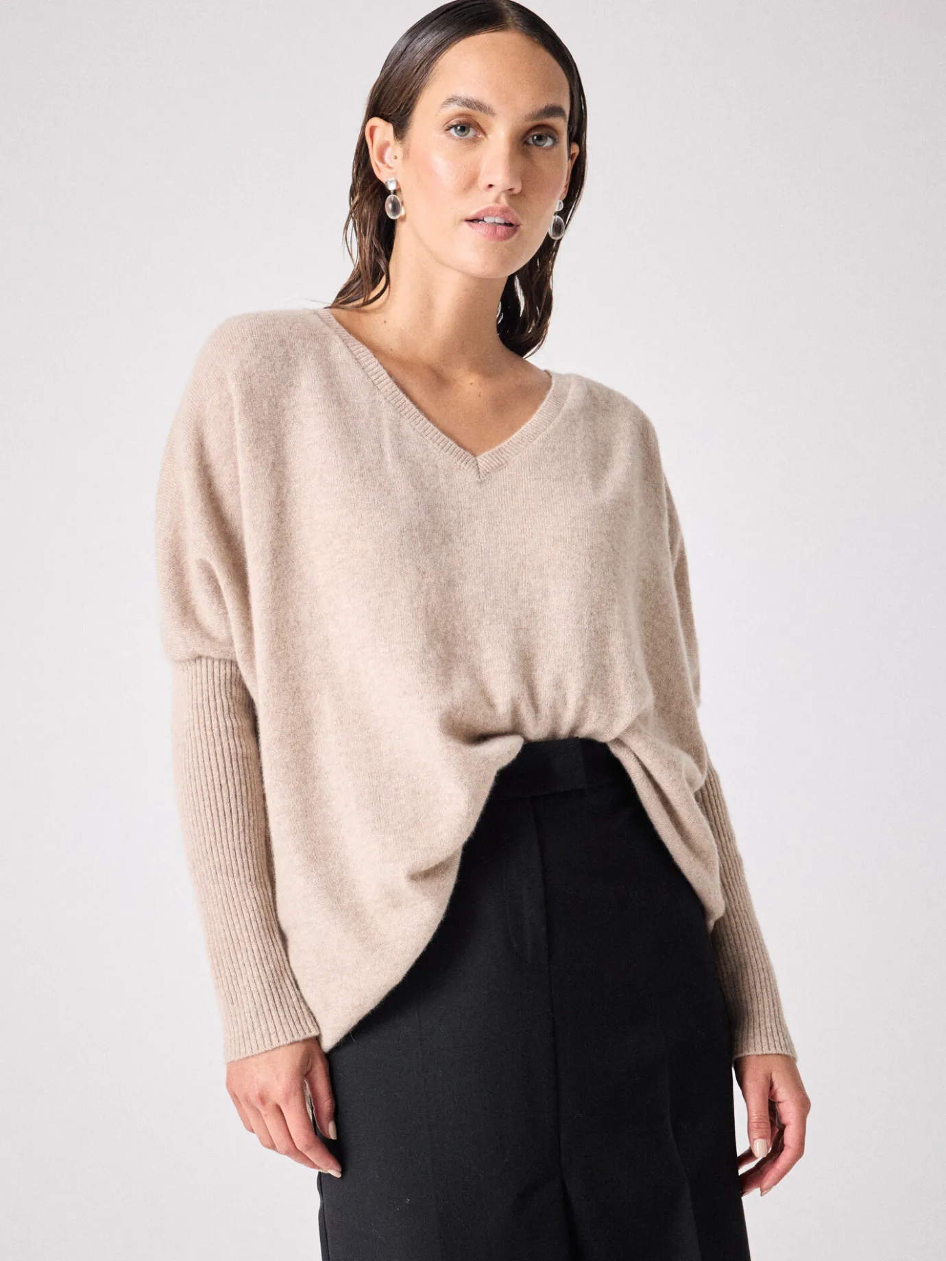 Shop Pull poncho cachemire Faustine Pulls & Ponchos | Le Cachemire·Pulls & Ponchos