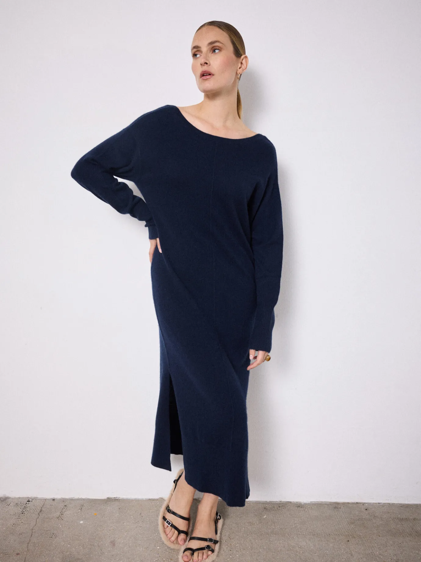 Sale Robe cachemire Tessa Robes & Jupes | Le Cachemire·Robes & Jupes